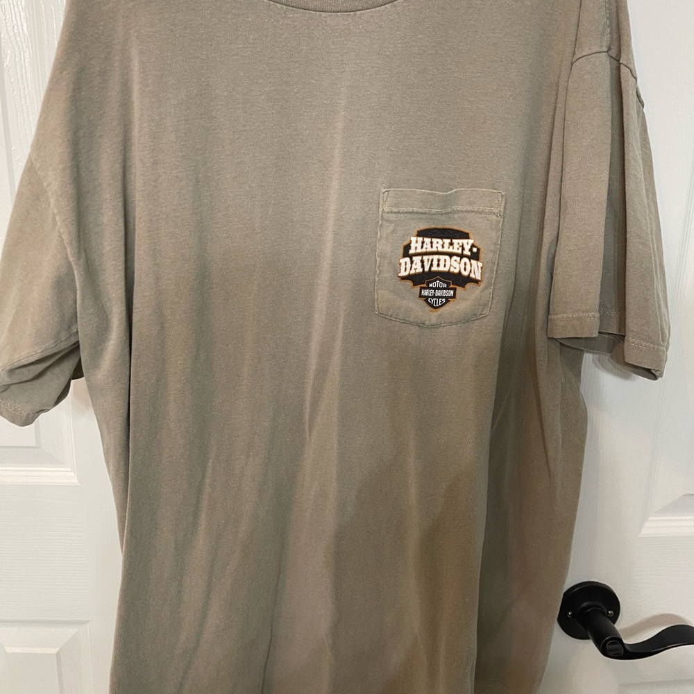 Harley-Davidson Men's Olive Short Sleeve Tee